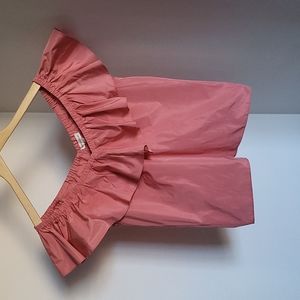 Rebecca Taylor Off-Shoulder Ruffle Blouse Size 2